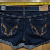 Дамски къси дънки Hollister 25 размер - с етикет, снимка 7 - Къси панталони и бермуди - 37358183