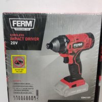 Ударен винтоверт на батерия Ferm Impact Driver , снимка 2 - Винтоверти - 42991256