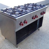 Професионален, италиански, газов котлон на база LINCAR - 6 горелки, снимка 2 - Обзавеждане на кухня - 43593046