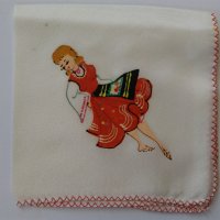 Колекционерски копринени рисувани дамски кърпички, снимка 2 - Колекции - 36716949