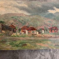 АНГЕЛ НИНОВ (1927-2017) - картина масло/платно, снимка 2 - Картини - 33685952