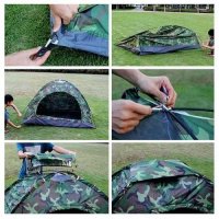 ПРОМО Четириместна палатка за къмпинг с Мощен челник 5 LED, снимка 11 - Палатки - 33198660