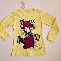 Детски блузи с обръщащи се пайети, снимка 7 - Детски Блузи и туники - 32121300