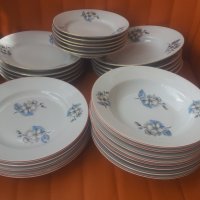 Български чинии от едно време от един лот, снимка 5 - Чинии - 33436275
