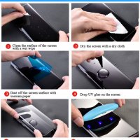 UV Glue Nano Optics Стъклен screen protector за Huawei Mate 30 Pro, снимка 6 - Фолия, протектори - 28954258