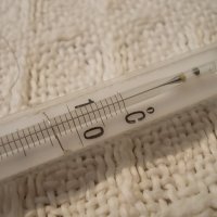 Минусов термометър от -10 до -30С GDR, снимка 3 - Медицинска апаратура - 28509997