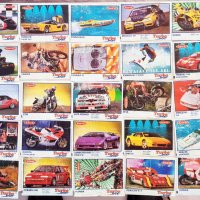 Картинки от дъвки Turbo Sport, Турбо спорт пълен лот 70 бр. серия (1-70), снимка 3 - Колекции - 32569801