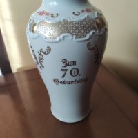  Порцеланова ваза голяма  Wsllendorf, снимка 3 - Антикварни и старинни предмети - 43749080