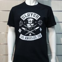 Нова мъжка тениска с дигитален печат на музикалната група Slayer - Los Angeles CA, снимка 9 - Тениски - 36871514