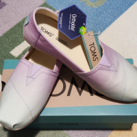 TOMS ALPARGATA - Lilac ombre canvas size 40 – Женски еспадрили TOMS, снимка 1 - Дамски ежедневни обувки - 44853893