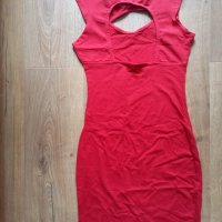 Нова червена рокля, снимка 2 - Рокли - 32890865