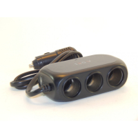 D23 Разклонител за запалка на кола 12 / 24V с 3 гнезда и 2 USB, снимка 6 - Аксесоари и консумативи - 44872151