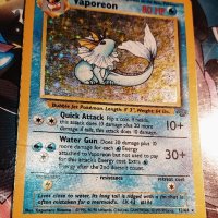 Pokemon Vaporeon-12/64 Holo

, снимка 1 - Колекции - 43937785