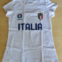 ЕВРО 2020!Дамска тениска на Италия за EURO 2020!Дамски футболни фен тениски!ITALIA!, снимка 1 - Тениски - 33337815