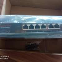 poe switch  10-100 mbps, снимка 1 - Суичове - 43035145