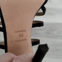 Кожени сандали Calvin Klein, снимка 10 - Сандали - 43017047
