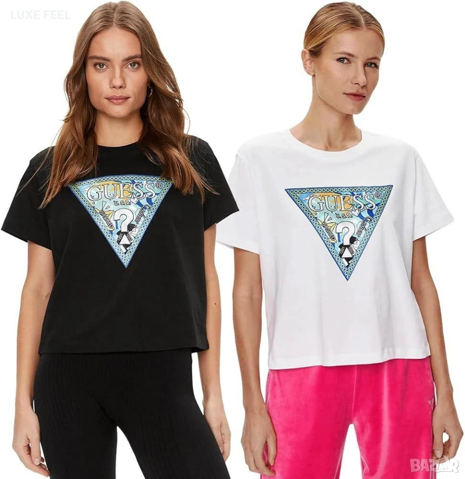 GUESS ⚜️Дамски Памучни Тениски , снимка 1