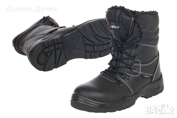 Зимни защитни работни обувки тип кубинки GRIZZLY HI S3, снимка 1