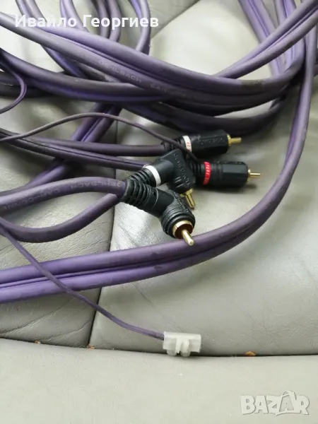 Марков кабел OEHLBACH с позлатени чинчове 4м., снимка 1