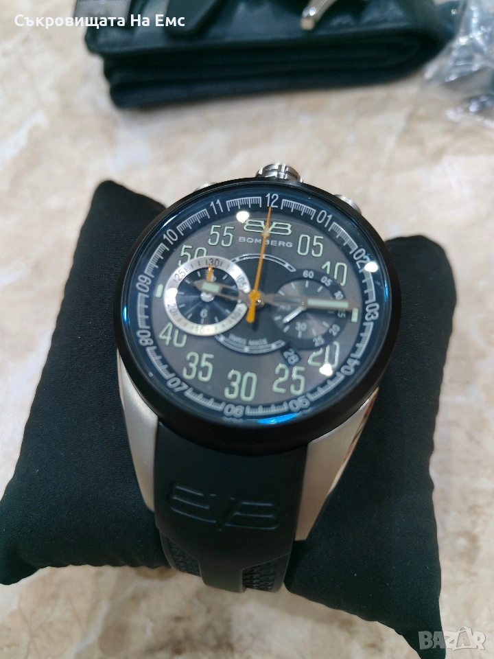 Bomber Chronograph Swiss , снимка 1