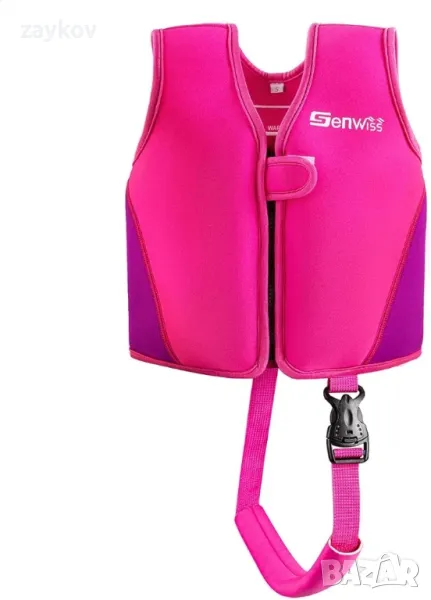 Жилетка за плуване Genwiss Baby Girl Жилетка 18 месеца - 2 години, снимка 1