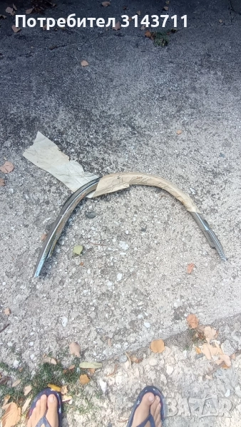 Вежди от соца за Лада/Жигули никелирани, снимка 1