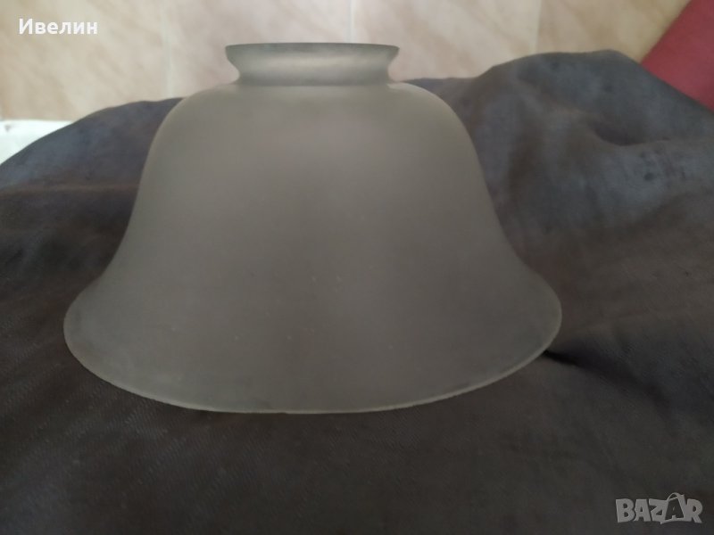 две стари стъкла за нощна лампа,полилей арт деко, снимка 1