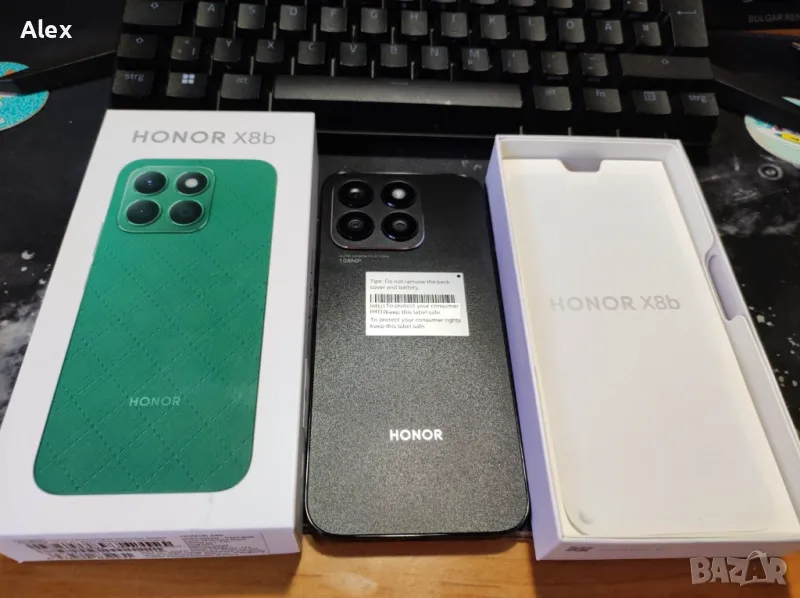 Смартфон Honor X8B 256GB/8+8GB RAM. НОВ! Подарък Калъф и Протектор!, снимка 1