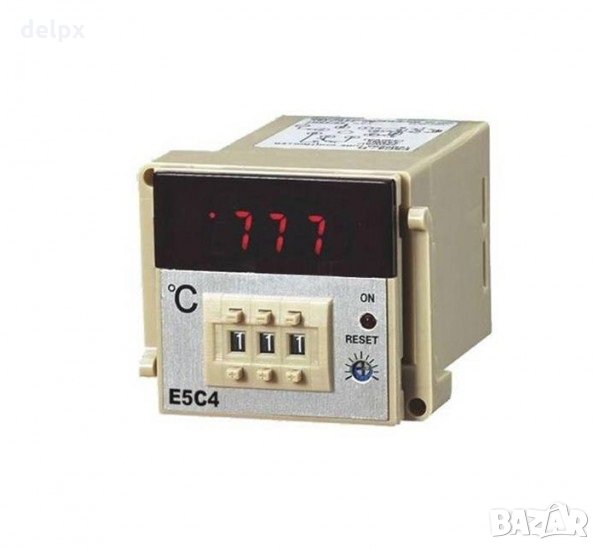  Терморегулатор, термоконтролер, E5C4, термосонда тип K, до 400°C, снимка 1