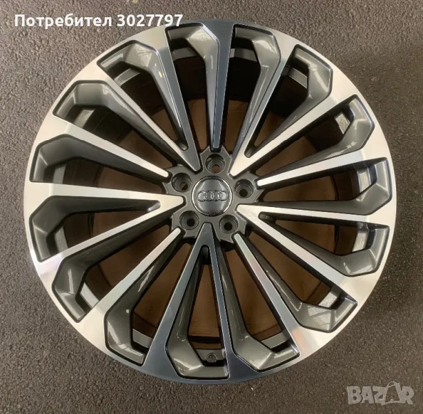 Джанти 21 AUDI Ауди E tron VW ABT MTM A8 Audi 5X112 SQ rotor RSQ7 Q8, снимка 1