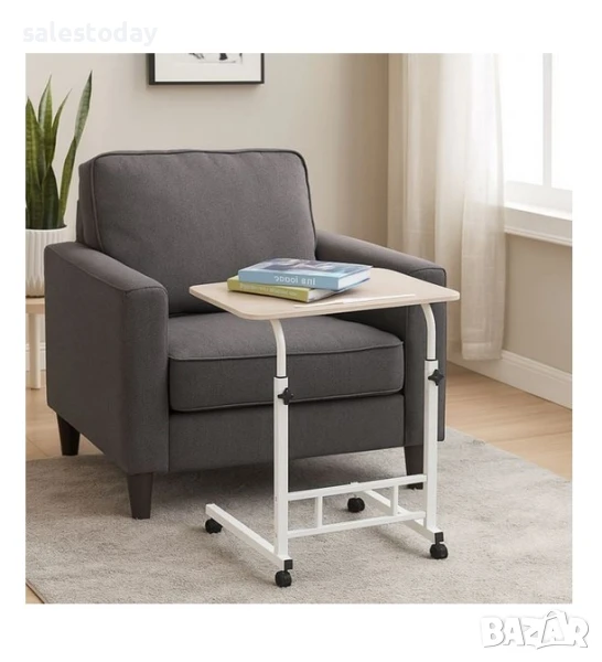 Бюро на колелца, маса, Чин, странична масичка, 60*40см, MDF, снимка 1