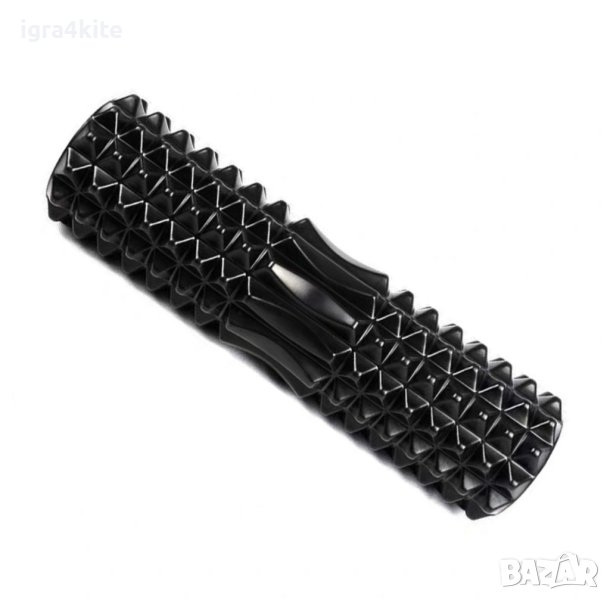 Големи Черни Фоумролер (таралеж) два размера 45x14 Foam roller, снимка 1