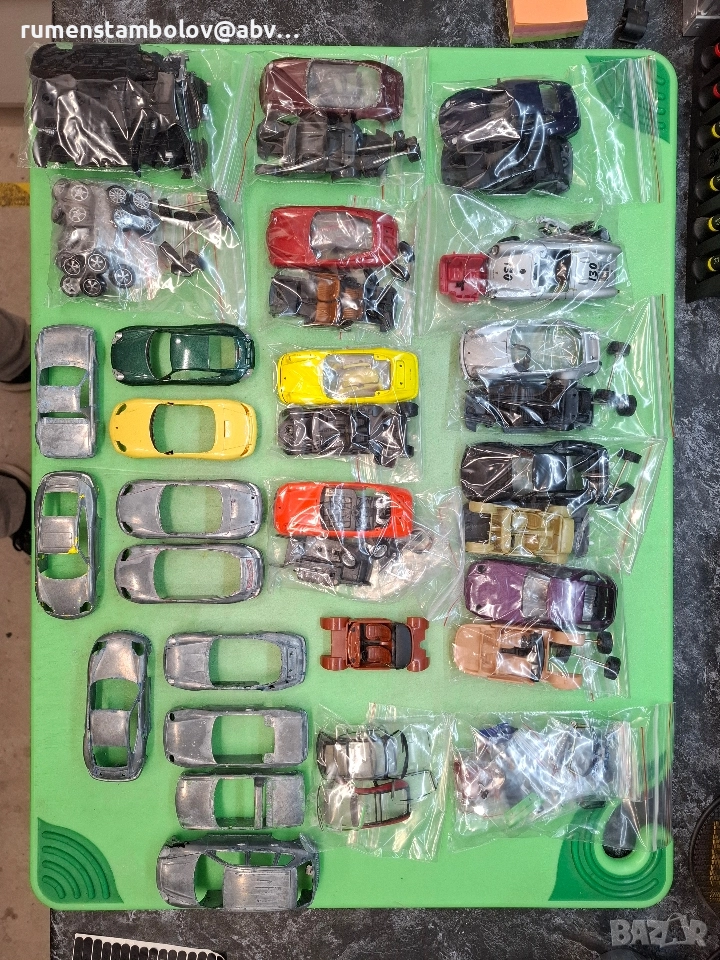 Различни поршета, 1:43, Deagostini - за части, снимка 1