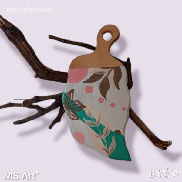 Декоративна дървена дъска! Ръчно рисувана!, снимка 1