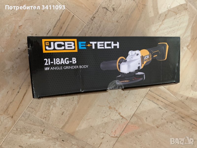 Акумулаторен ъглошлайф JCB21-18AG, снимка 1