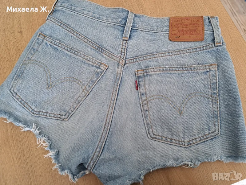 Дънкови къси панталони Levi's 501, снимка 1