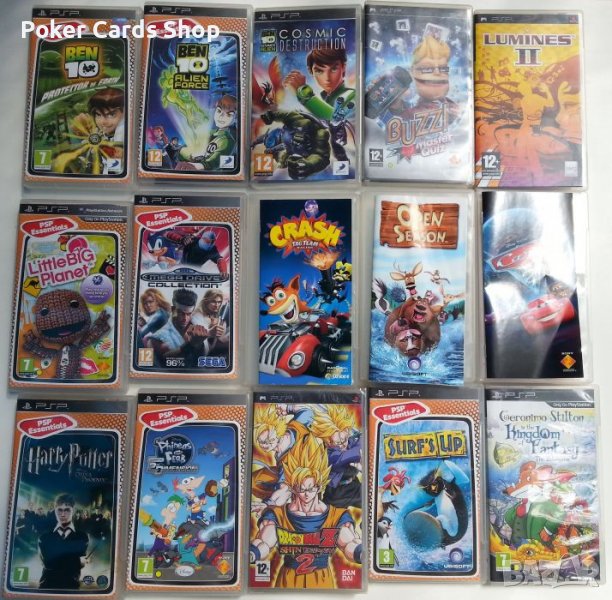 Разпродажба на Оригинални Игри за ПСП / PSP, снимка 1