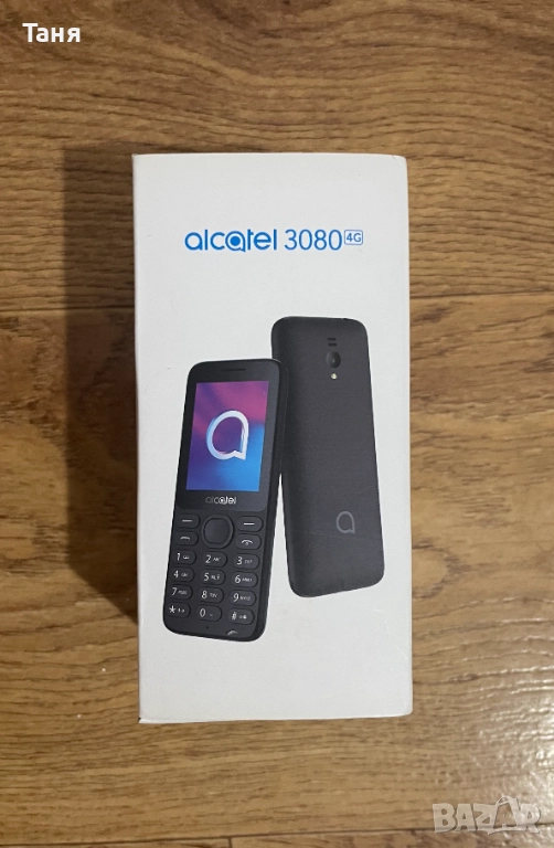 Мобилен телефон Alcatel - 3080G, 2.4'', 128MB, черен - НОВ, снимка 1