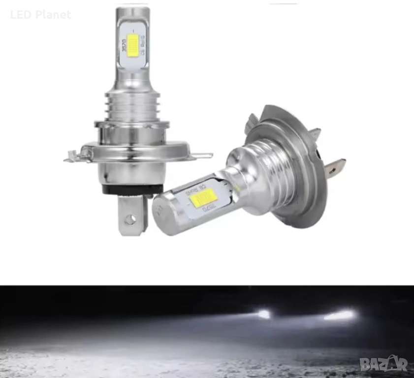 Led H4, снимка 1