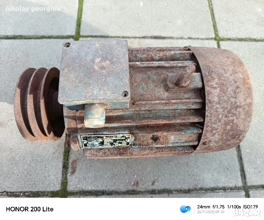 Електромотор 1440 оборота 2.2кw, снимка 1