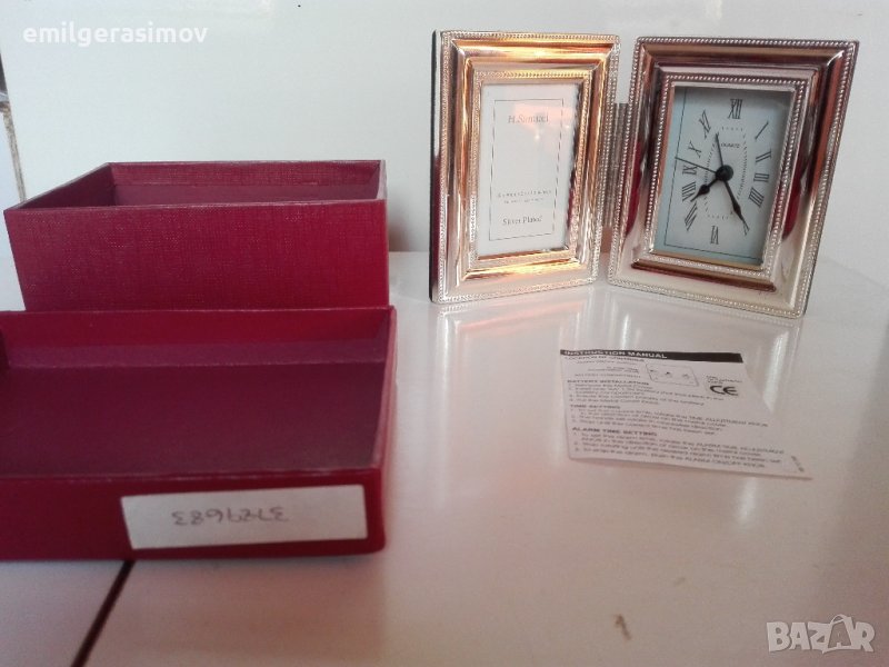 Настолен часовник H.SAMUEL и два светломера., снимка 1