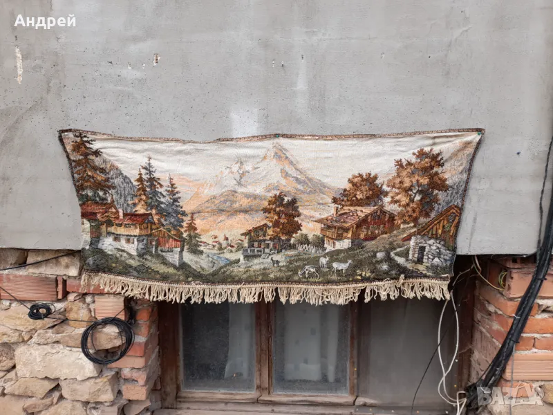 Старинен ковьор,покривка за стена #272, снимка 1
