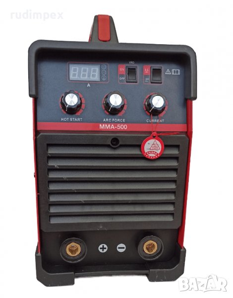 Инверторен IGBT електрожен ММА 500A, трифазен 380V, Професионален, снимка 1