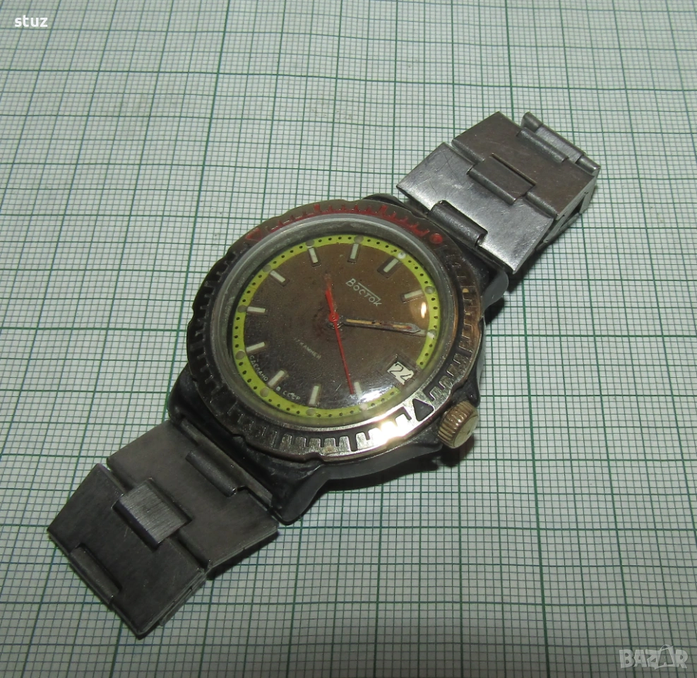 Часовник Восток, тип Командирские, снимка 1