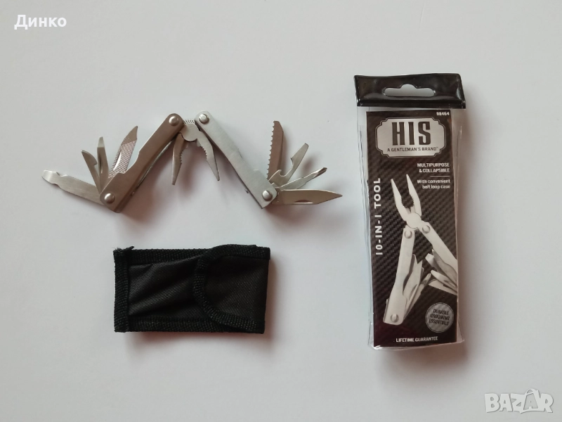Мултифункционален инструмент за оцеляване, 10 в 1, снимка 1