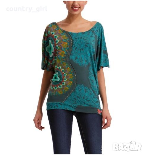 desigual - страхотна дамска тениска КАТО НОВА, снимка 1