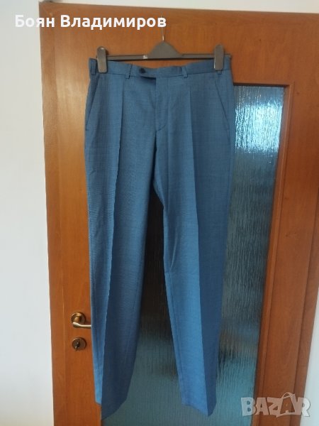 Официален мъжки панталон р-р М, талия 44 см., нов, снимка 1