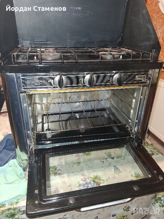 мини готварска печка на газ, снимка 1