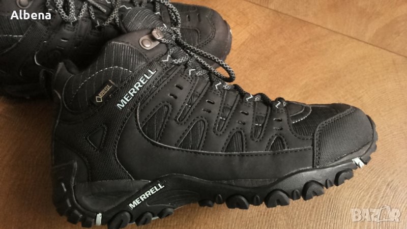 MERRELL Black / Aquifer GORE-TEX размер EUR 38 / UK 5 обувки водонепромукаеми 106-11-S, снимка 1