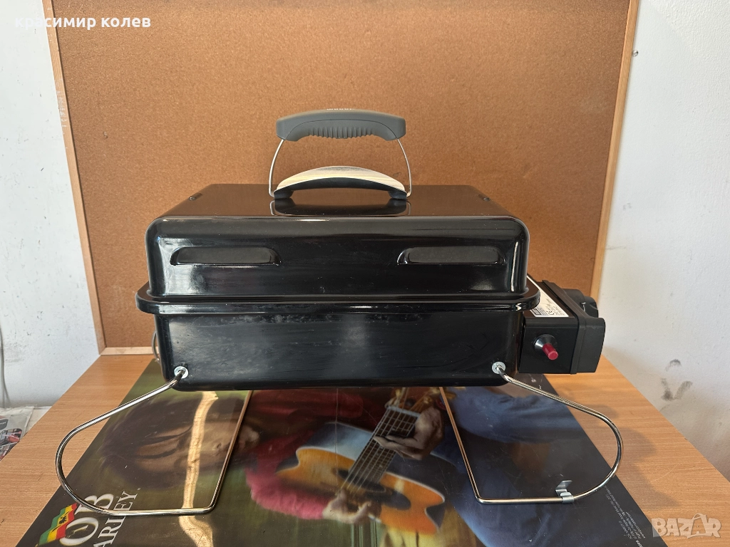 ново къмпинг барбекю на газ "Weber Go-Anywhere", снимка 1